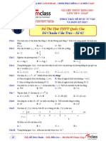 2. Đề Chuẩn Cấu Trúc Số 02 - Đề Thi