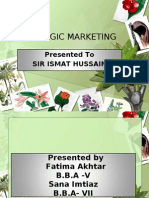 Strategic Marketing 2
