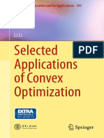 Selected Applications of Convex Optimization-Springer-Verlag Berlin Heidelberg (2015)