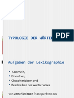 Typologie Der Wörterbücher