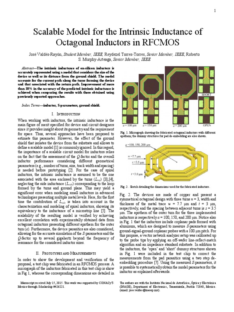 Inductors PDF Inductance Inductor