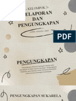 Pelaporan Dan Pengungkapan