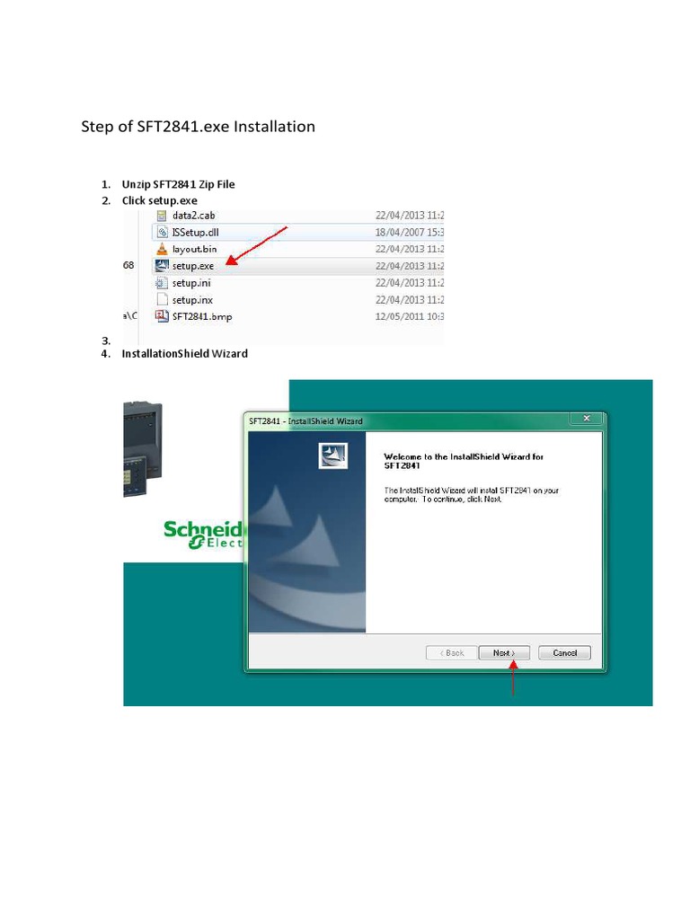 SEPAM SFT2841 Installation Guide | PDF
