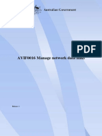 AVIF0016 - R1 Manage Network Data Links