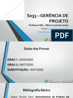 4 Gerência de Projeto