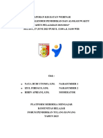 Laporan Kegiatan Webinar Penyusunan Kalender Pendidikan Dan Alokasi Waktu 2023-2024