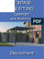 Montageanleitung CARPORT