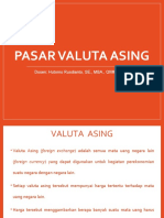 X. Pasar Valuta Asing