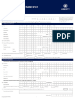 Life Assurance Application Form-E