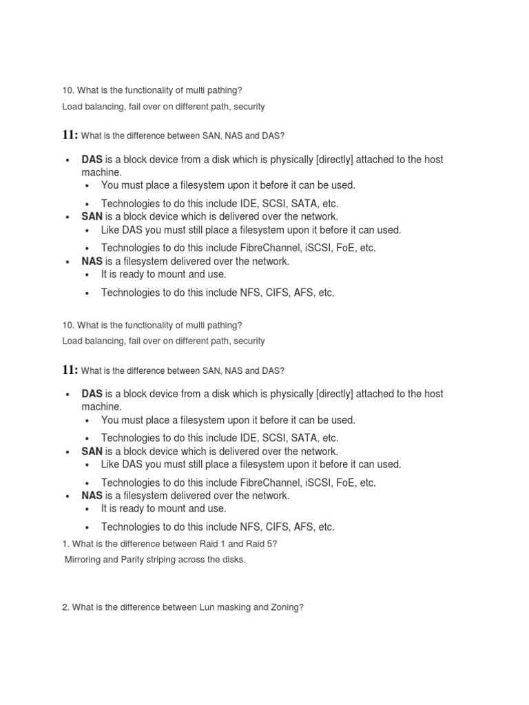 Linux Interview Questions PDF Backup Computer Data Storage
