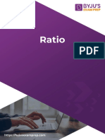 Ratio Proportion Chapter