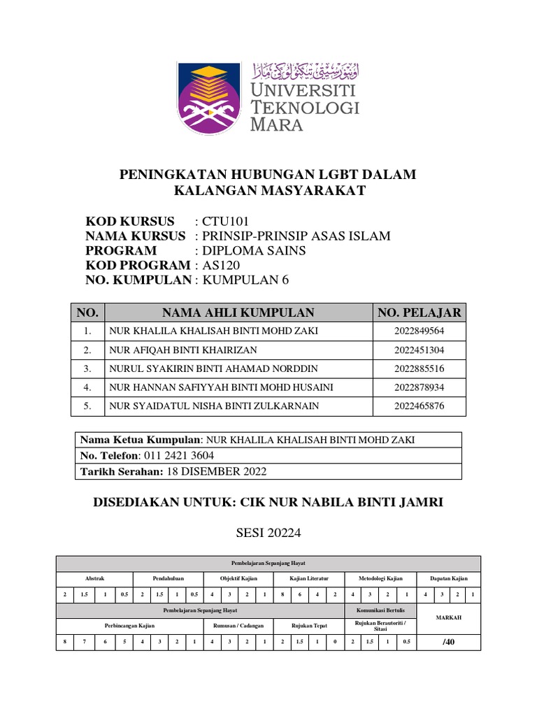 Ctu101 Assignment Pdf