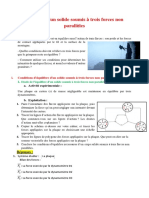 Équilibre D'un Corps Solide Soumis A 3 Forces (Cours)