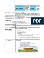 Science 3 Quarter 4 Week 1 Lesson Plan For Final Demo