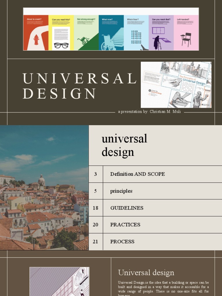 Research On The Universal Design | PDF | Accessibility | Learning