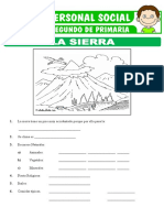 La Sierra para Segundo de Primaria
