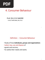 4 - Consumer Behaviour