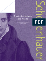 Resumo A Arte de Conhecer A Si Mesmo Arthur Schopenhauer