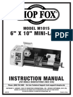 Grizzly 1015 Lathe