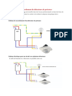 Raccordement de Détecteurs de Présence