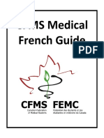 CFMS Medical French Guide