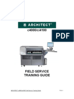 c4000 - Ci4100 FIELD SERVICE TRAINING GUIDE ARCHITECT c4000 - Ci4100 Field Service Training Guide