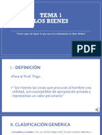 Tema 1 Los Bienes