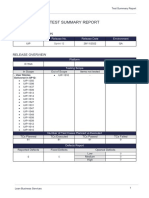 Test Summary Report