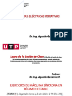 Semana 13 (2da Parte) AAGP FISE UTP Máquinas Eléctricas Rotativas