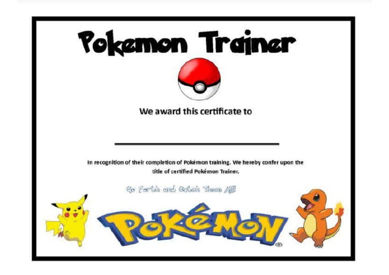 Diploma Pokemon | PDF