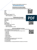 Format Kirim Email Efin Dan Sertifikat Elektronik PDF