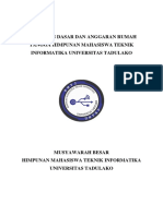 Anggaran Dasar Dan Anggaran Rumah Tangga Himpunan Mahasiswa Teknik Informatika Universitas Tadulako