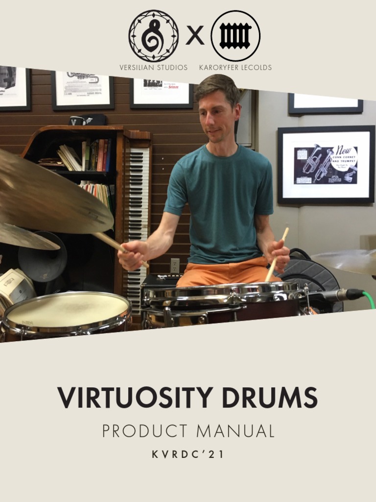 Virtuosity Drums Manual PDF Drum Kit