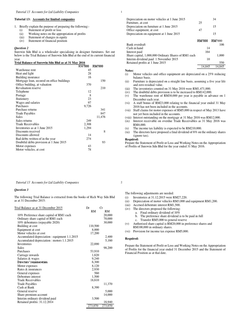 tarc-acc-t13-pdf-dividend-expense