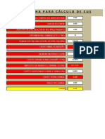 Calculo de Custo Mercadoria