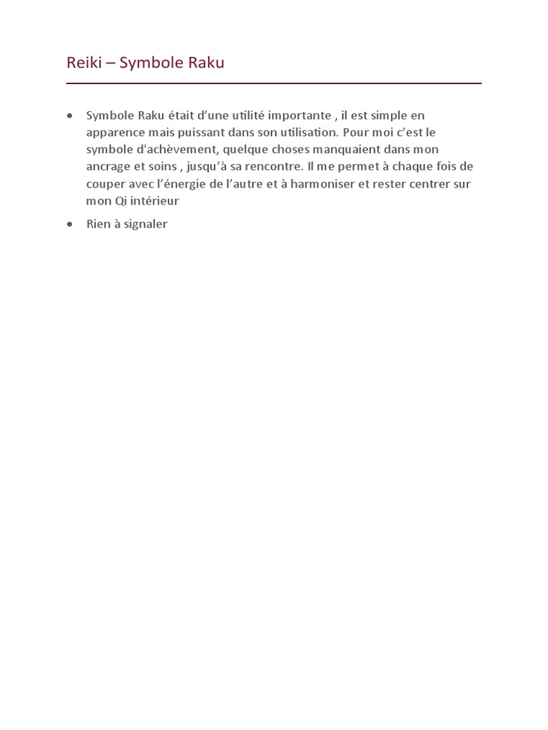 Symbole Raku | PDF