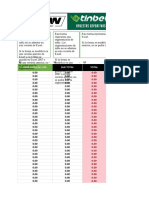 Plantilla de Cuadres