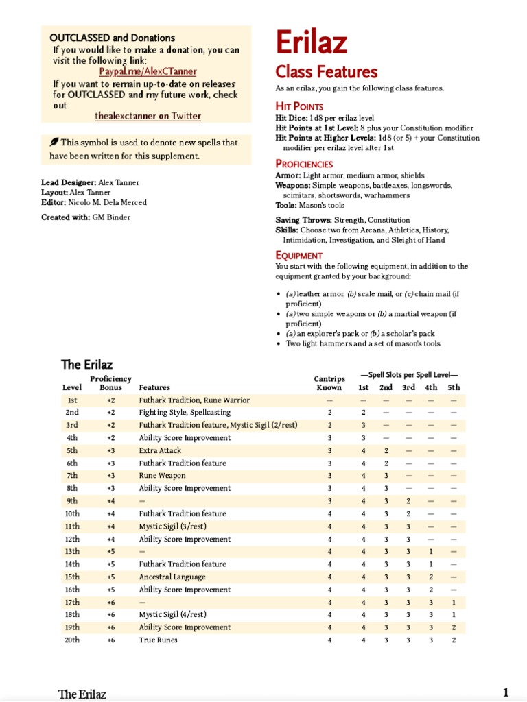 Erilaz Download Free PDF Runes