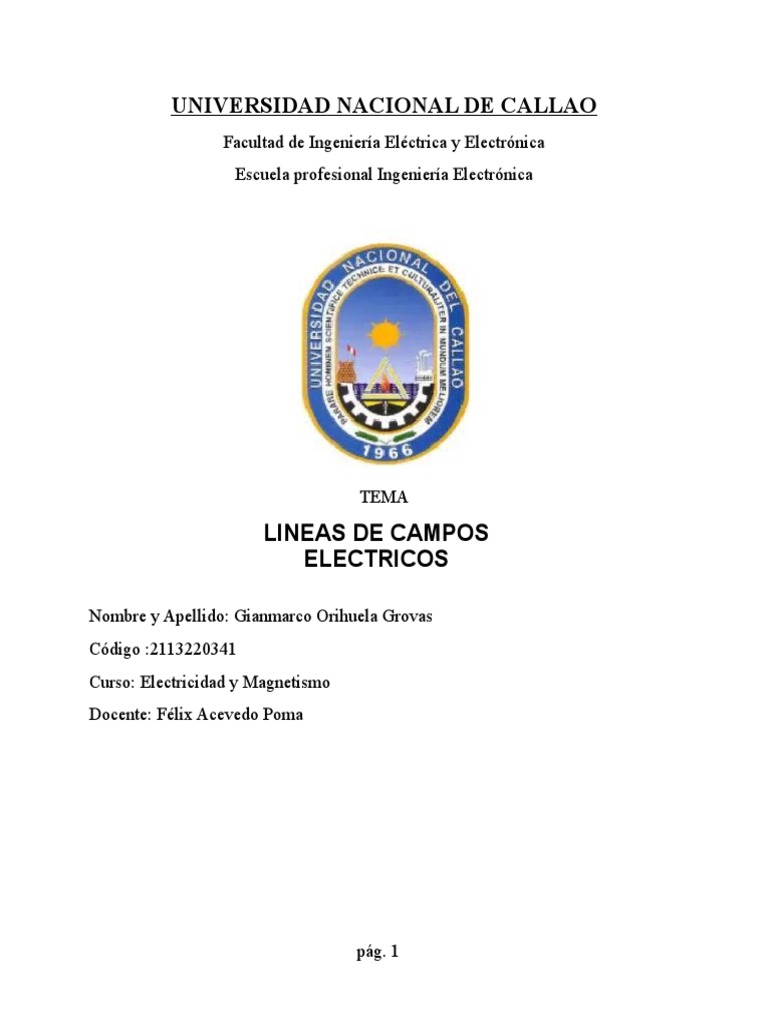 Monografia Dispersion de Rutherford PDF Campo eléctrico