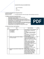 Analisis Pencapaian Kompetensi 1 (Poin 12)