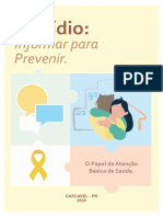 Cartilha Prevenção ao Suicídio