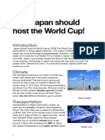 Why Japan Should Host The World Cup!
