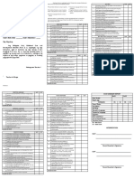 Eccdc Checklist