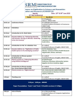 Conf - Agenda Day 1