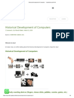 Historical Development of Computers - ClassNotes - NG %