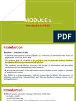 2-Introduction To DBMS - Need - Characteristics - Advantages - Applications-28!04!2023