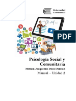 Manual Unidad 2 - Psicología - Social - y - Comunitaria