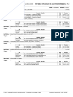 Horarios Facultad Humanidades