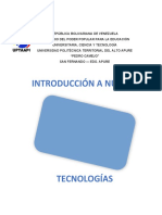 La Tecnología Es Uno de Los Factores Que Más Ha Contribuido A Los Extraordinarios Cambios Hacia El Nuevo Milenio