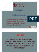 Unidad 01 Análisis Vectorial